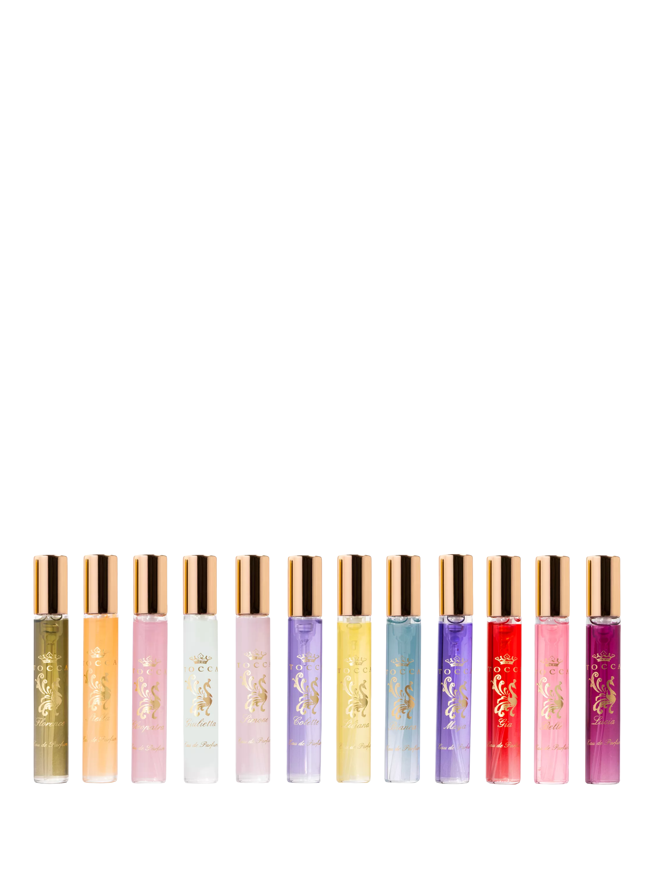 TOCCA fragrance gift set 12 mini EDPs 54ml (British brand)