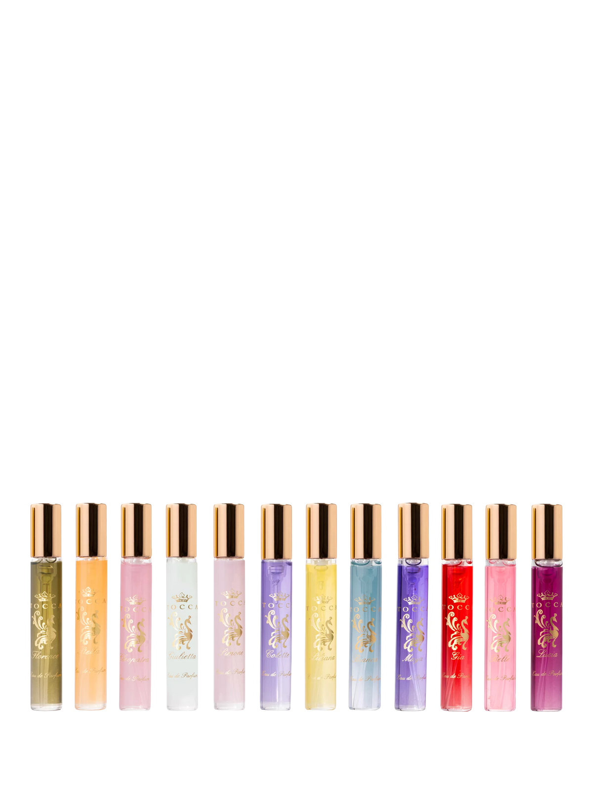 TOCCA fragrance gift set 12 mini EDPs 54ml (British brand)