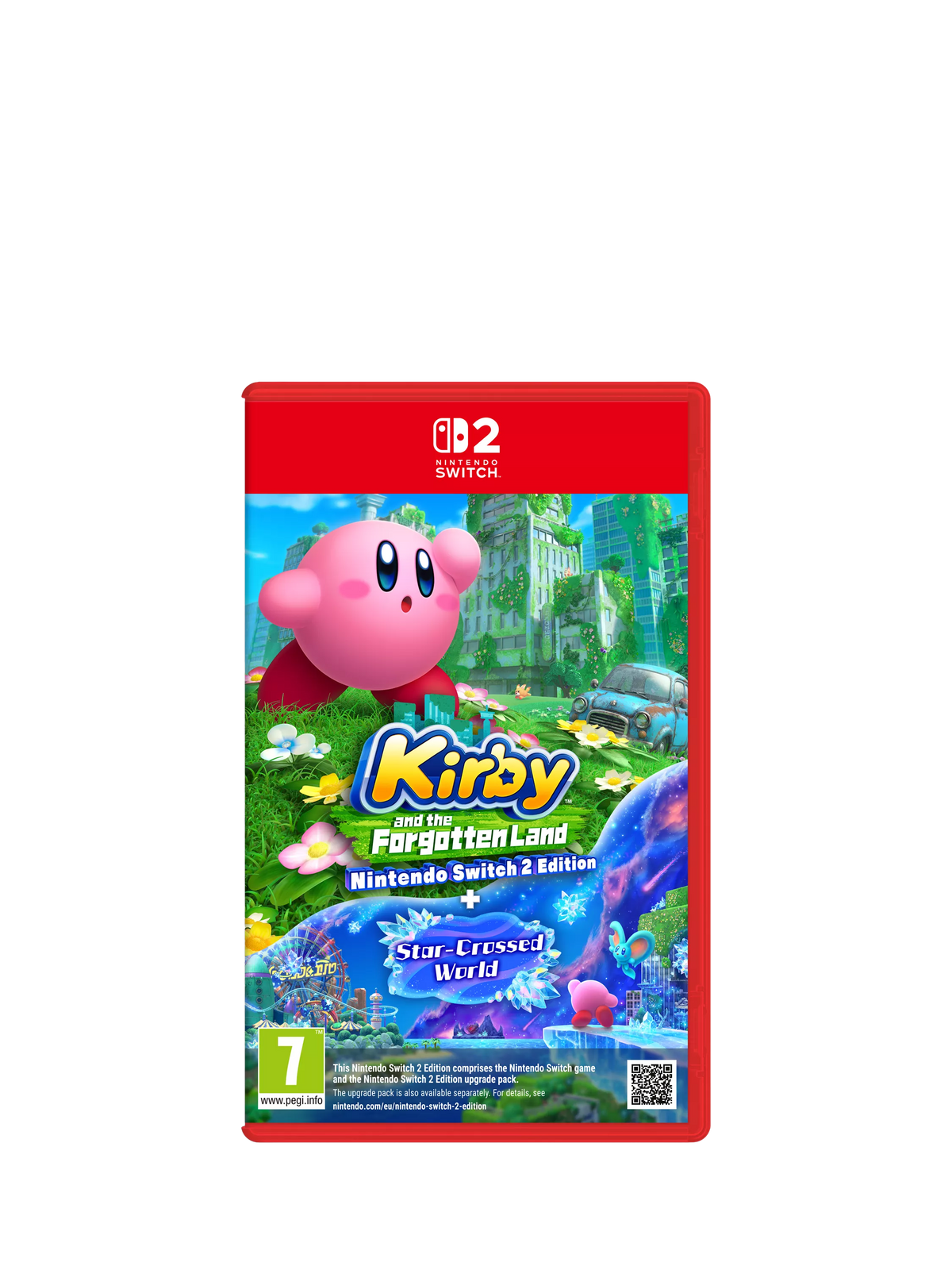 Nintendo Kirby Forgotten Land Switch 2 game, imported from the UK