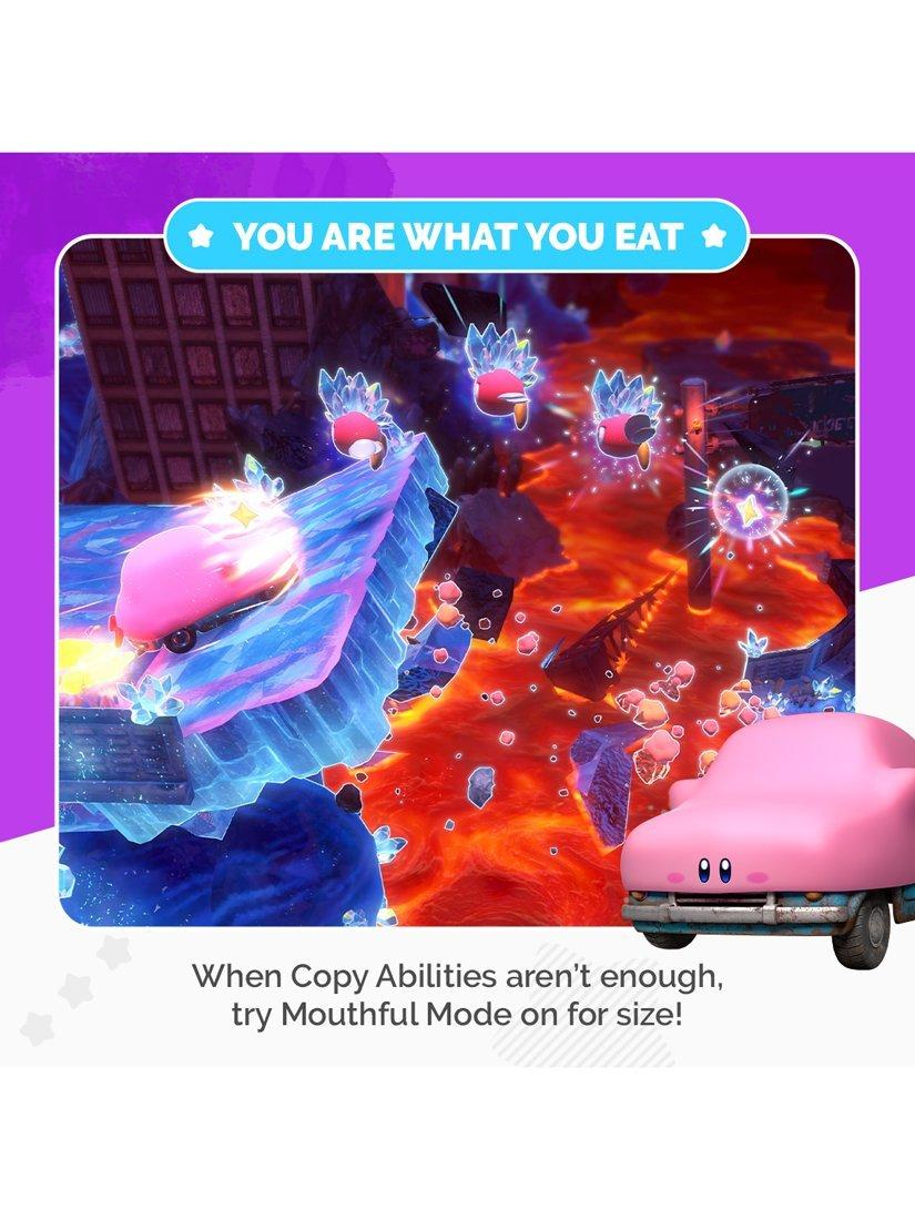Nintendo Kirby Forgotten Land Switch 2 game, imported from the UK