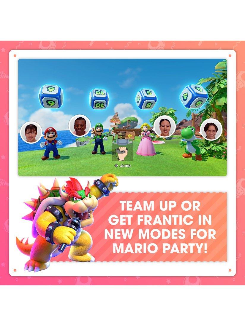Nintendo Super Mario Party Jamboree Switch 2 Edition game case, imported from the UK