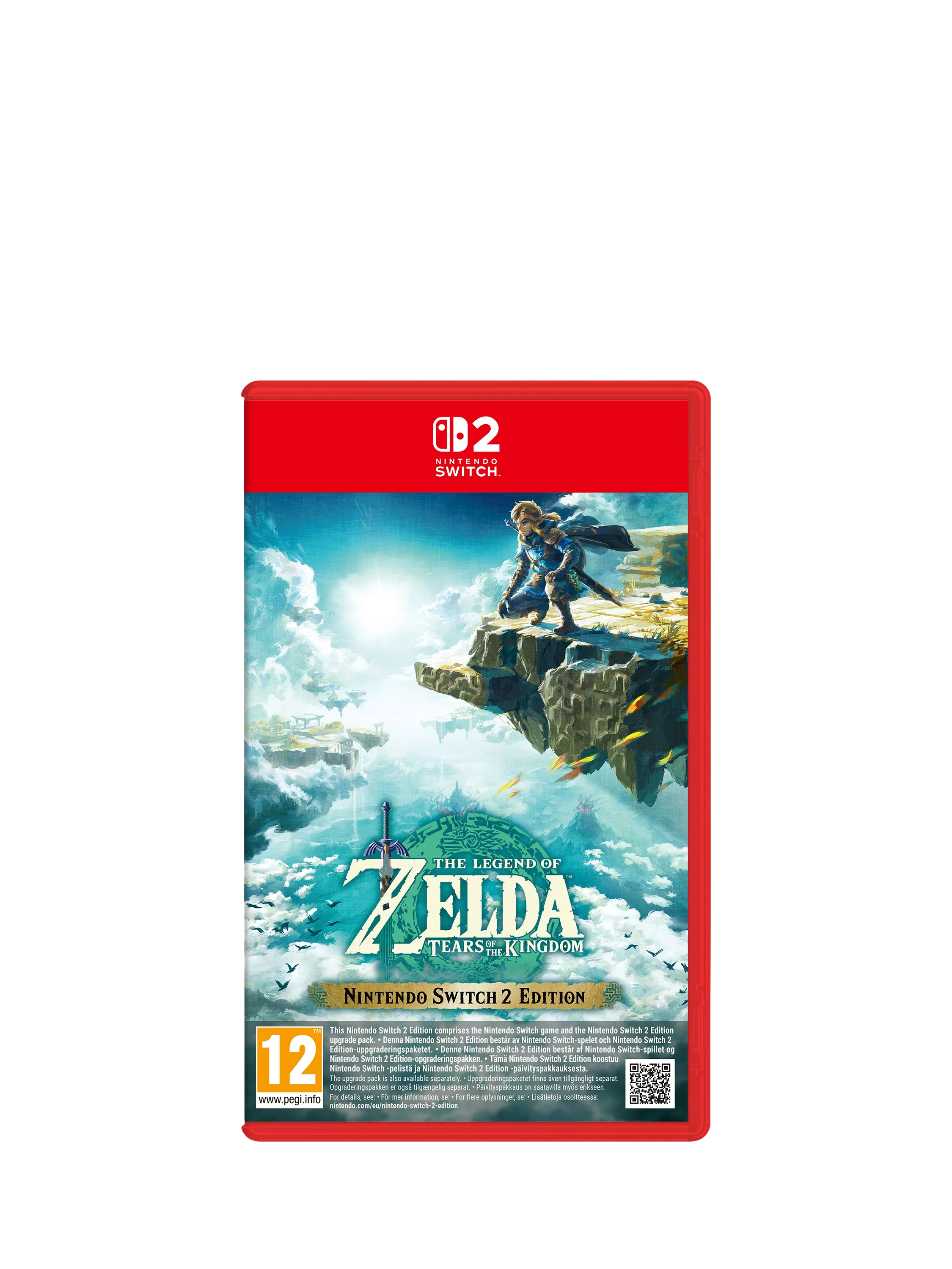 Nintendo Zelda Tears of Kingdom Switch 2 game - British product