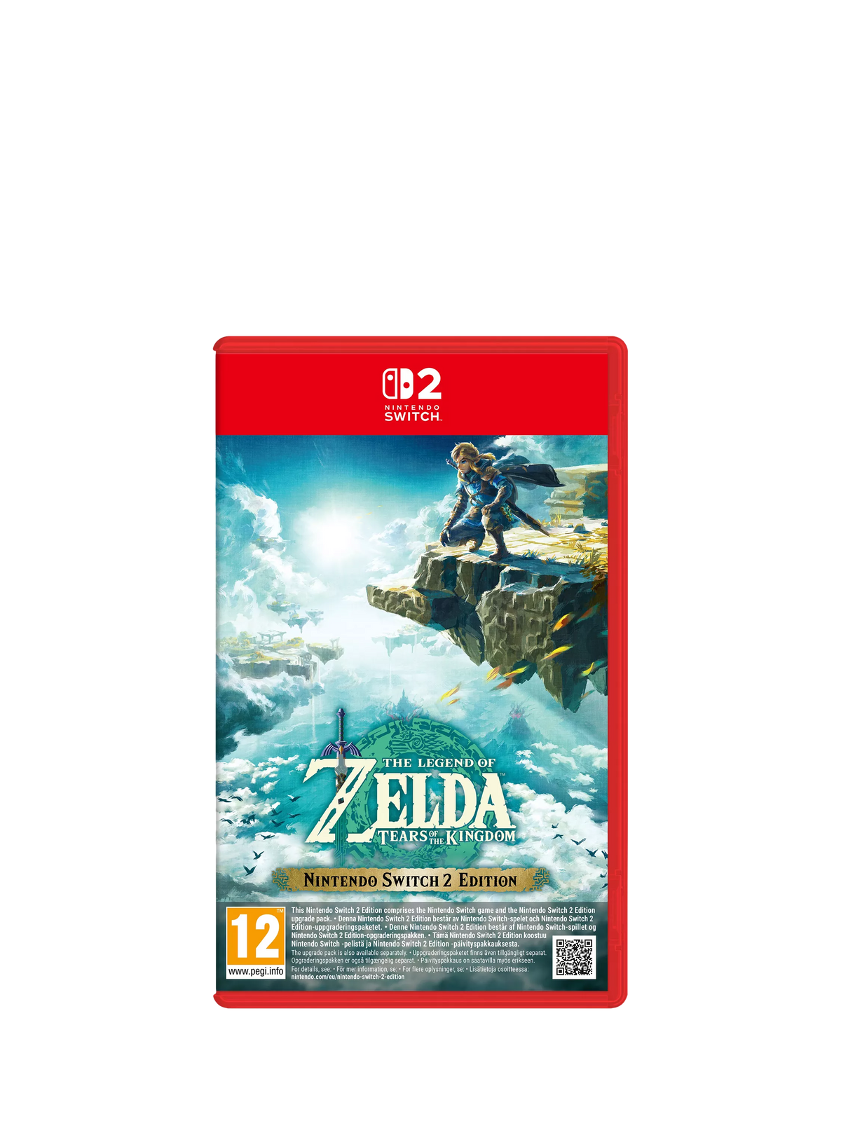 Nintendo Zelda Tears of Kingdom Switch 2 game - British product