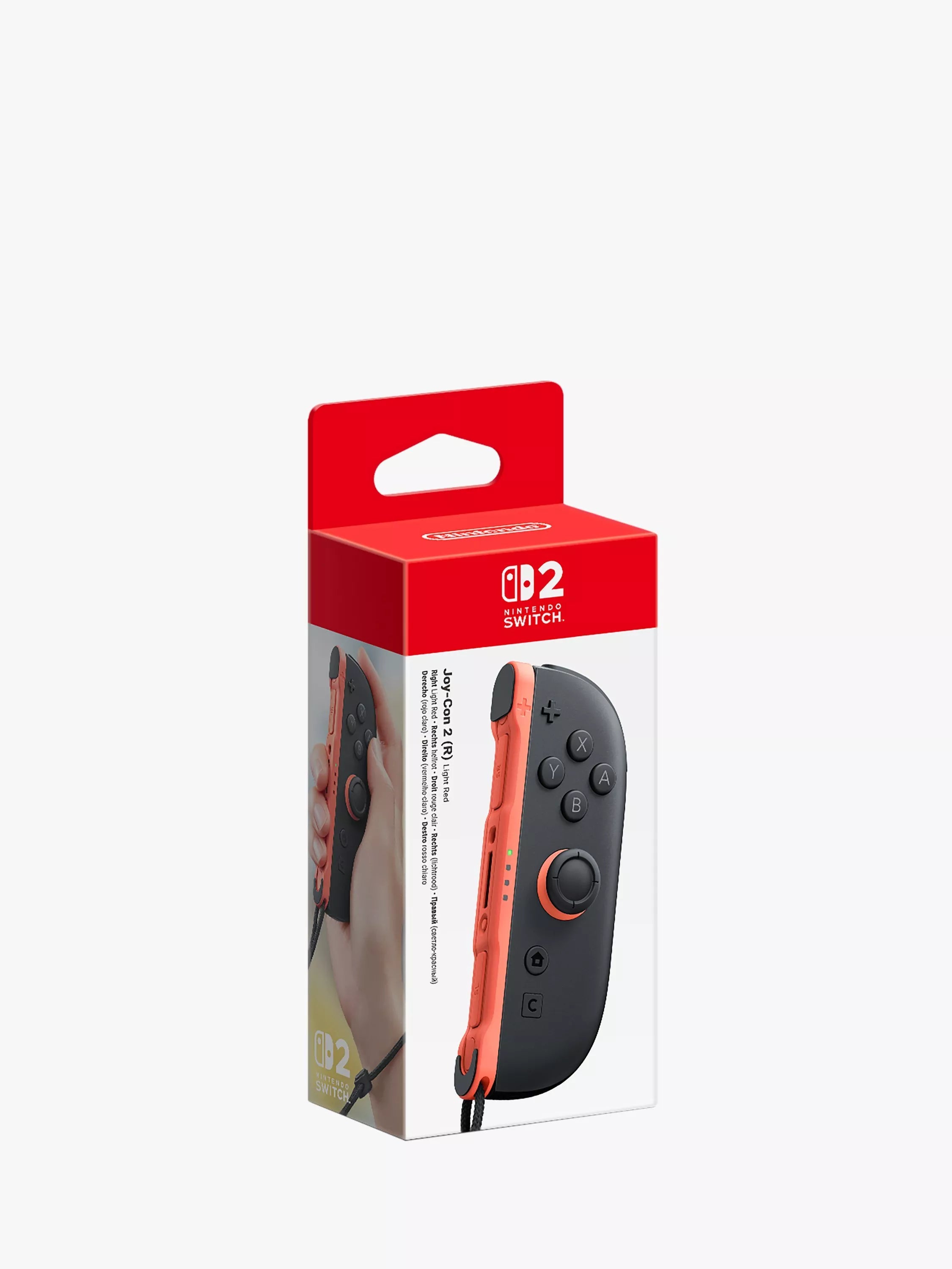 Nintendo Joy-Con 2 Right controller Light Red, UK version