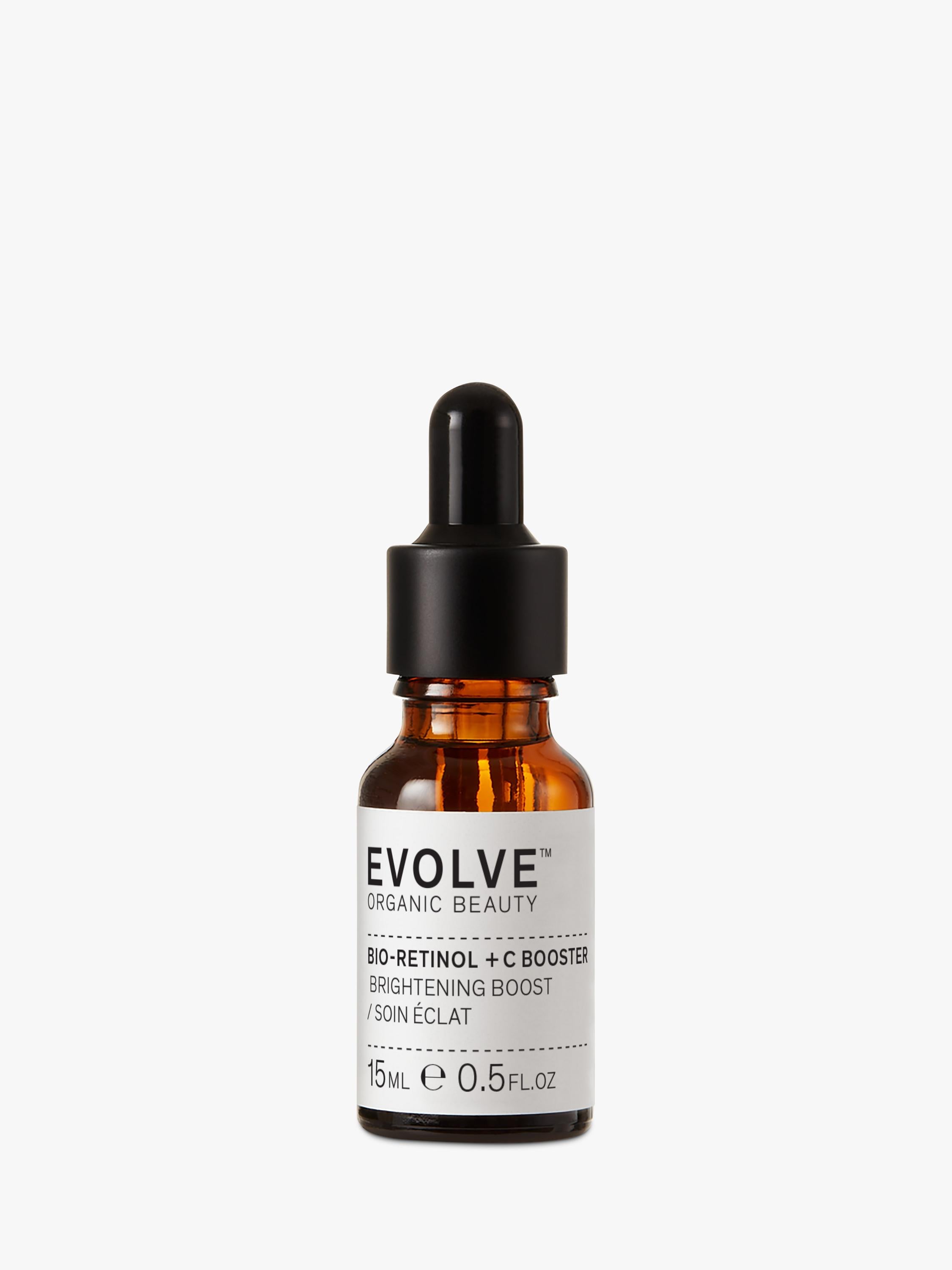 Evolve Organic Beauty Bio-Retinol + C Booster facial oil 15ml - British product
