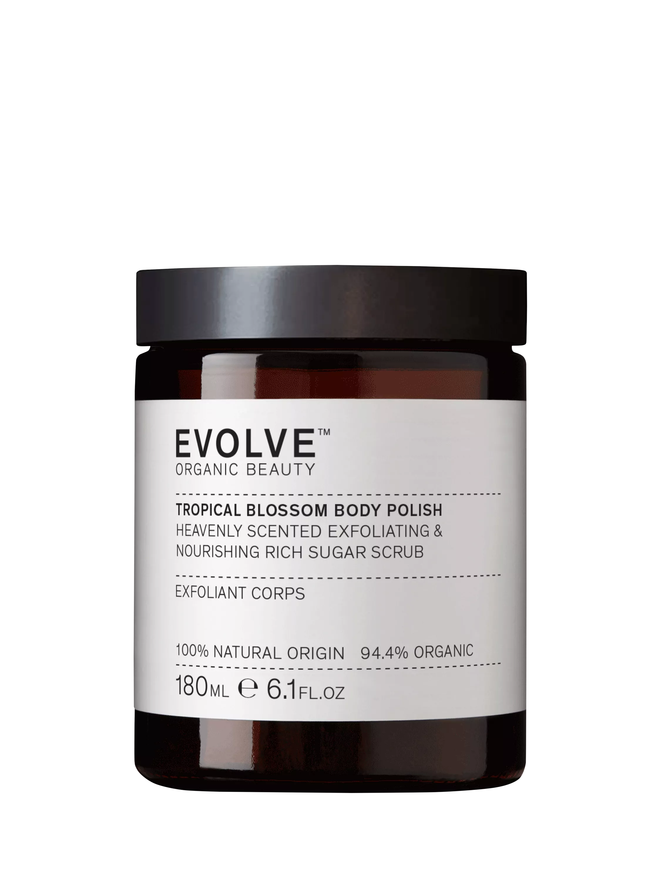 Evolve Organic Beauty Tropical Blossom Body Polish 180ml - British product