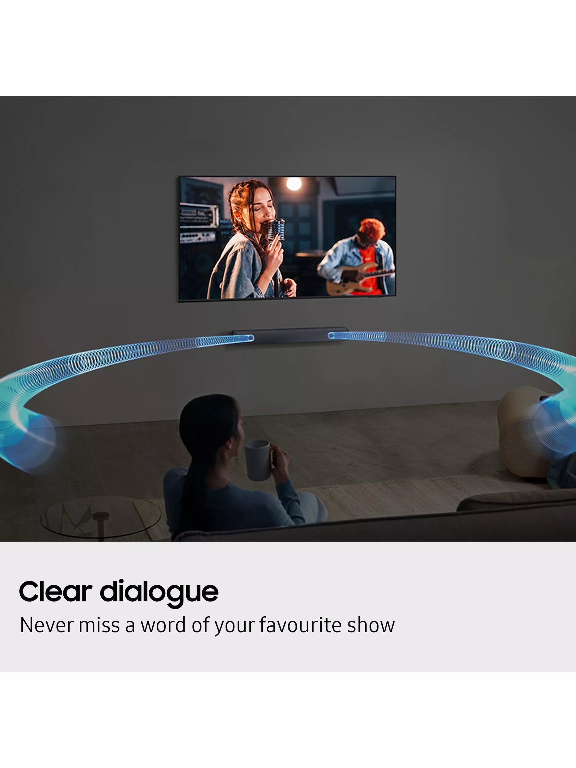 Samsung HW-B400F soundbar 40W black (British brand)
