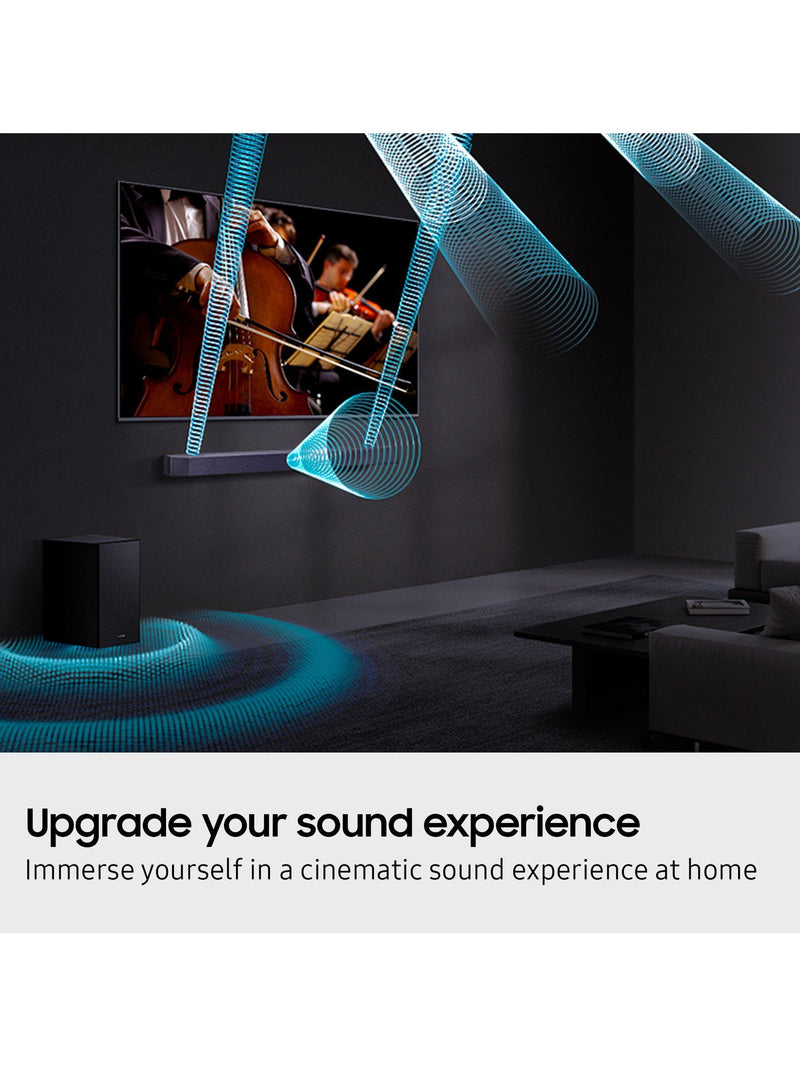Samsung HW-Q600F soundbar with wireless subwoofer, imported from the UK