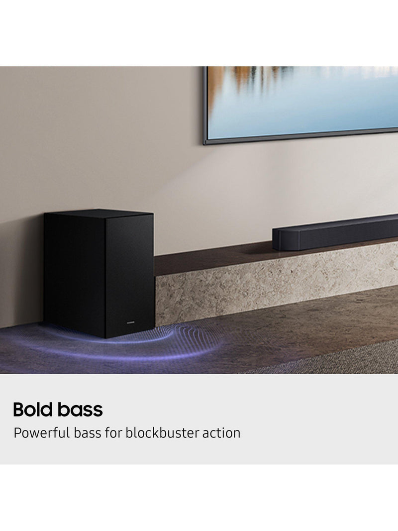 Samsung HW-Q600F soundbar with wireless subwoofer, imported from the UK