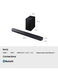 Samsung HW-Q600F soundbar with wireless subwoofer, imported from the UK