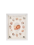 Bambino first year multi-aperture photo frame (British brand)