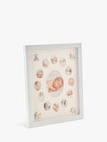 Bambino first year multi-aperture photo frame (British brand)