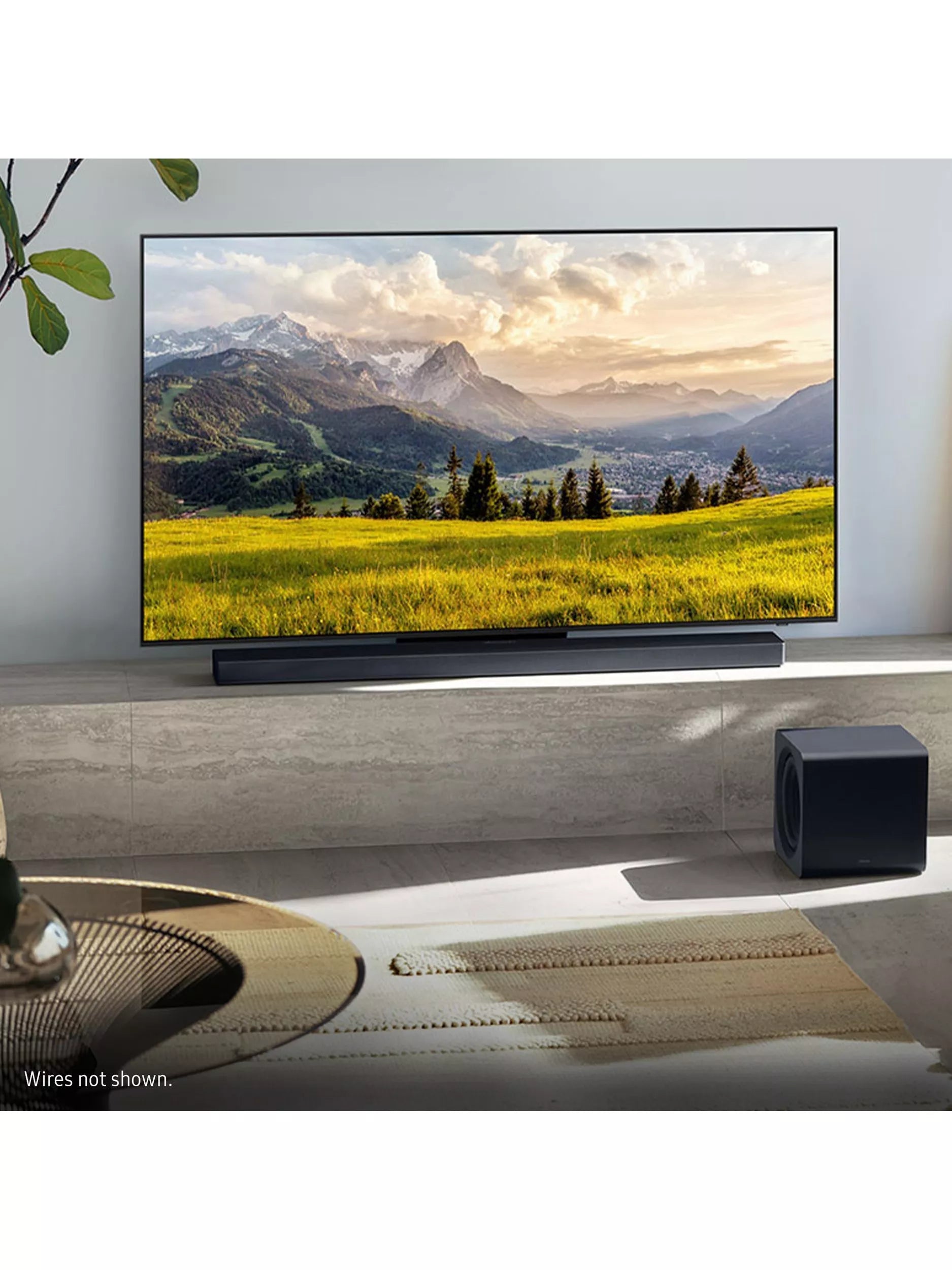 Samsung HW-QS700F soundbar with wireless subwoofer black (British brand)