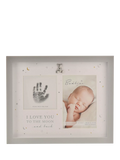 Bambino hand print frame and ink pad, British brand