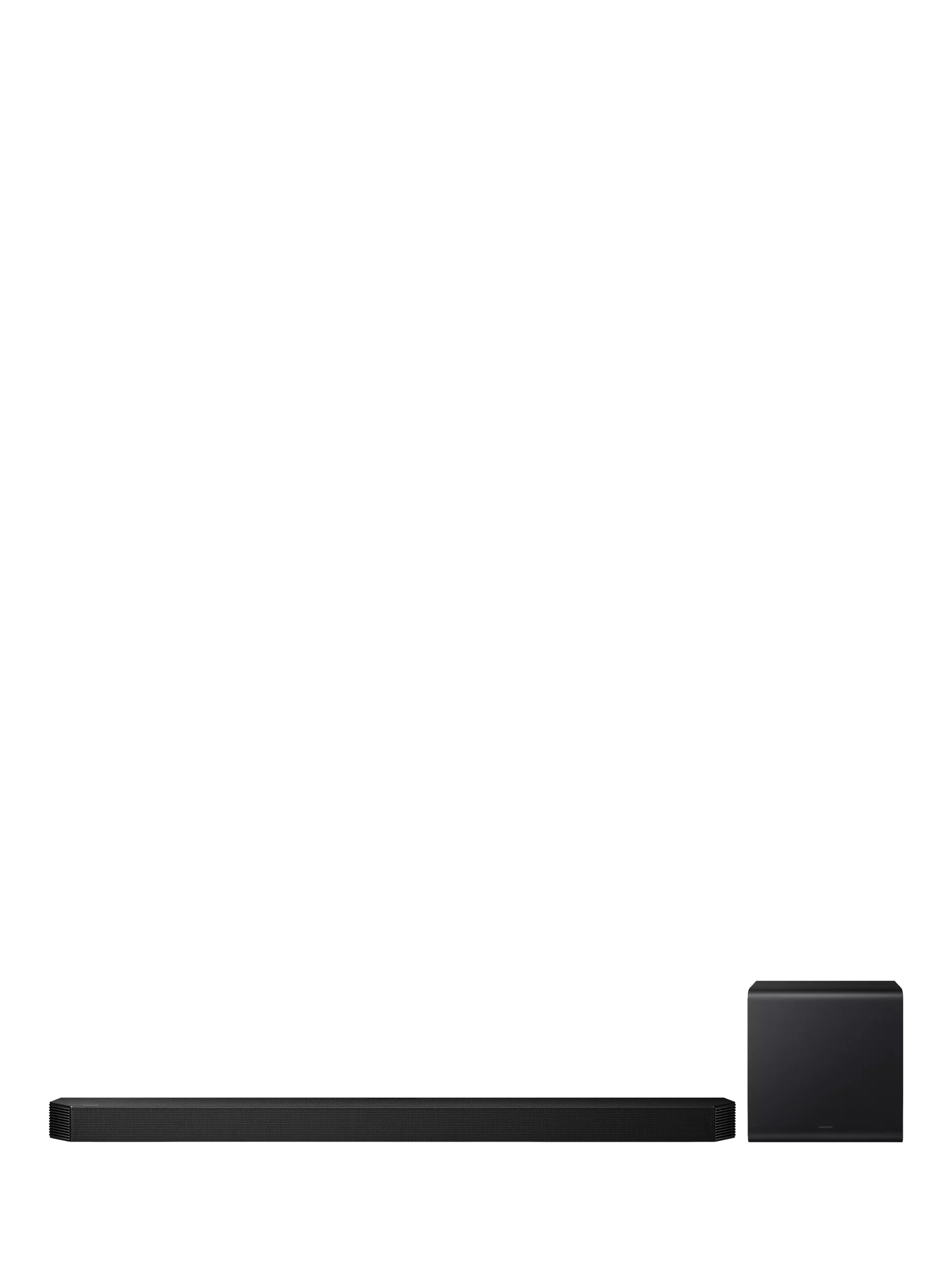 Samsung HW-Q800F soundbar with wireless subwoofer (British brand)