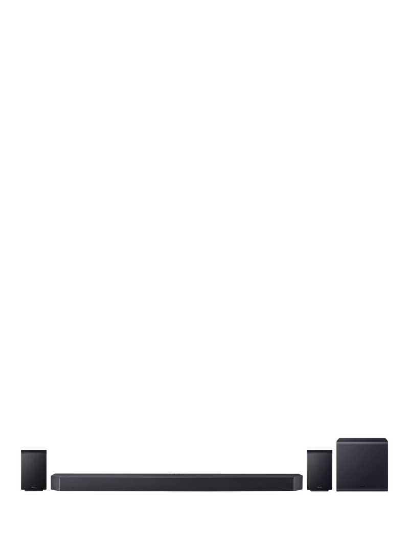 Samsung HW-Q990F soundbar with wireless subwoofer and rear speakers (British brand)