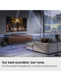 Samsung HW-Q990F soundbar with wireless subwoofer and rear speakers (British brand)