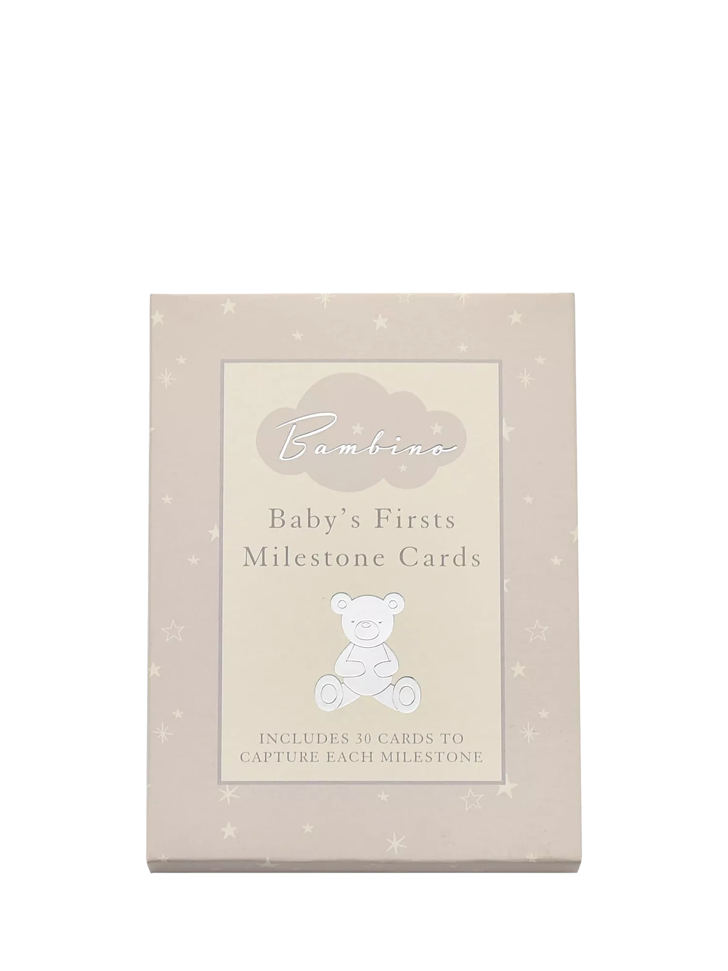 Bambino milestone cards Baby's Firsts set, UK version