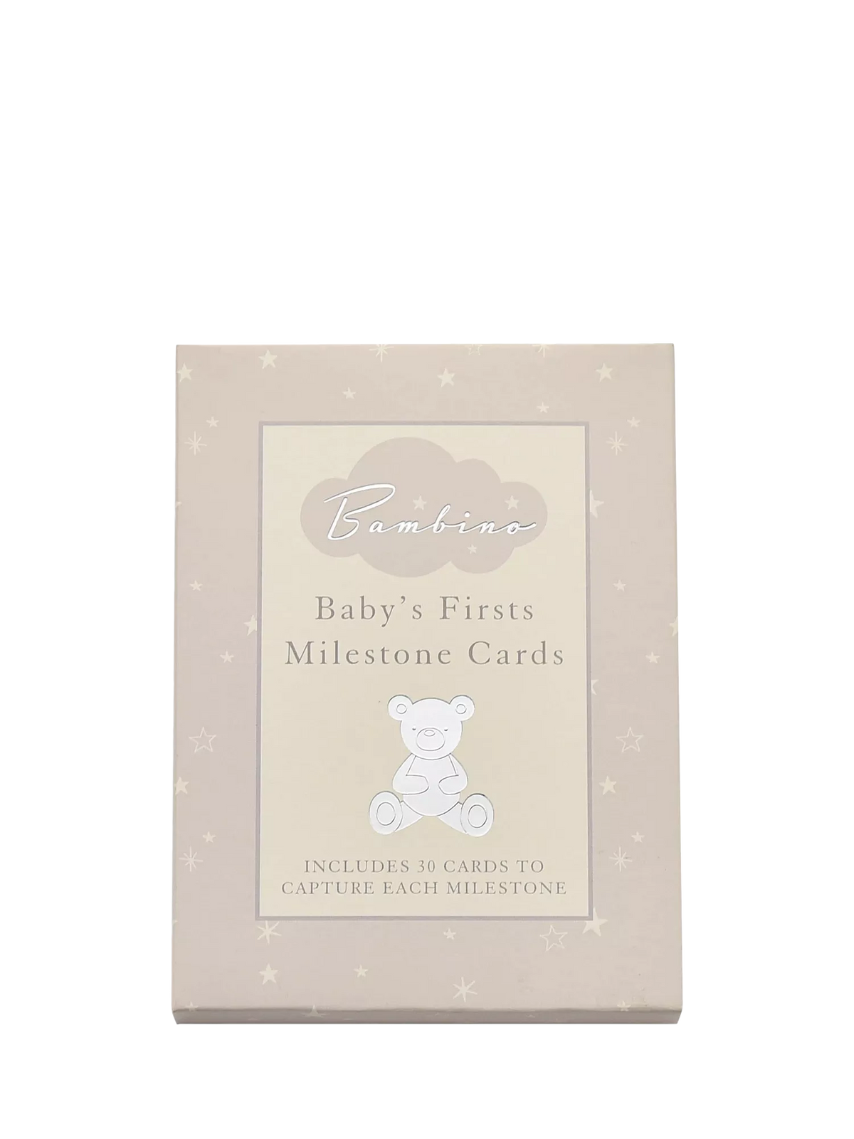 Bambino milestone cards Baby's Firsts set, UK version