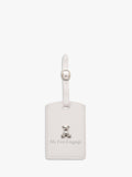 Bambino leatherette passport holder and luggage tag set (British brand)