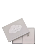 Bambino leatherette passport holder and luggage tag set (British brand)