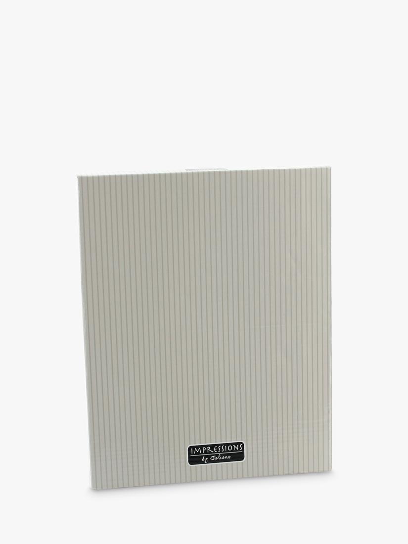 Bambino silver-plated multi-aperture photo frame (British brand)