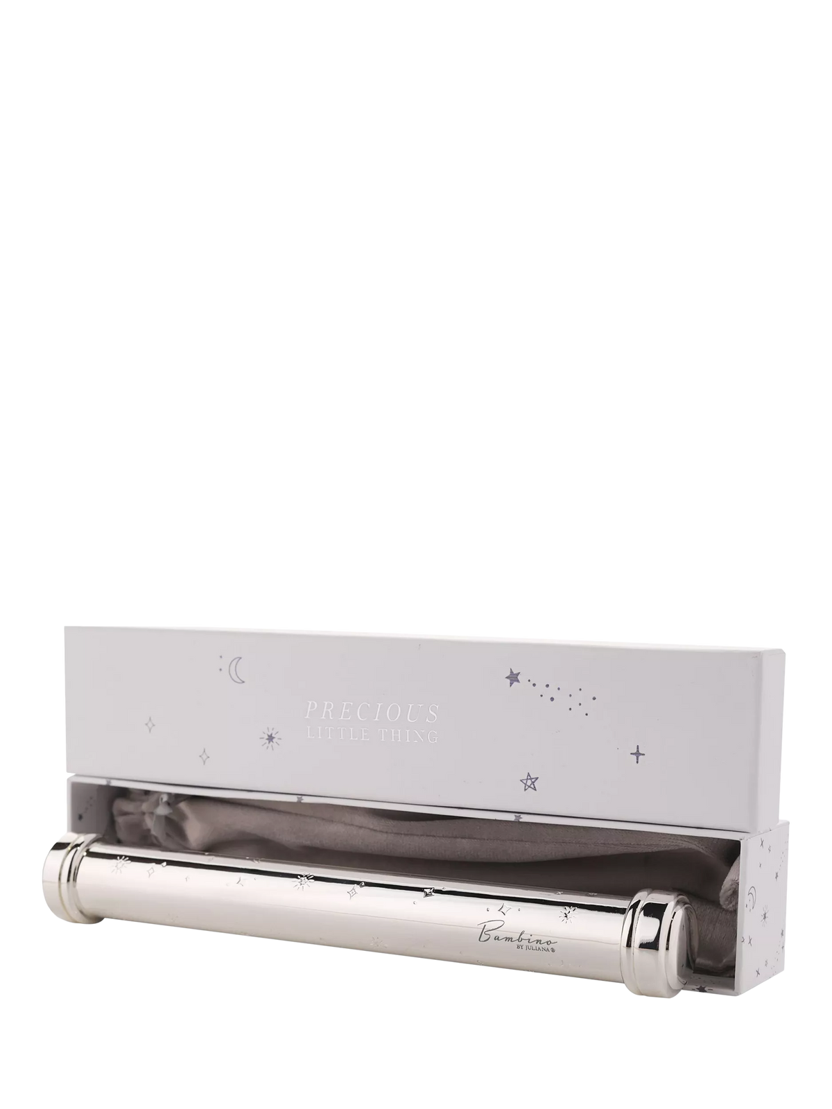 Bambino silver-plated celestial certificate holder UK version