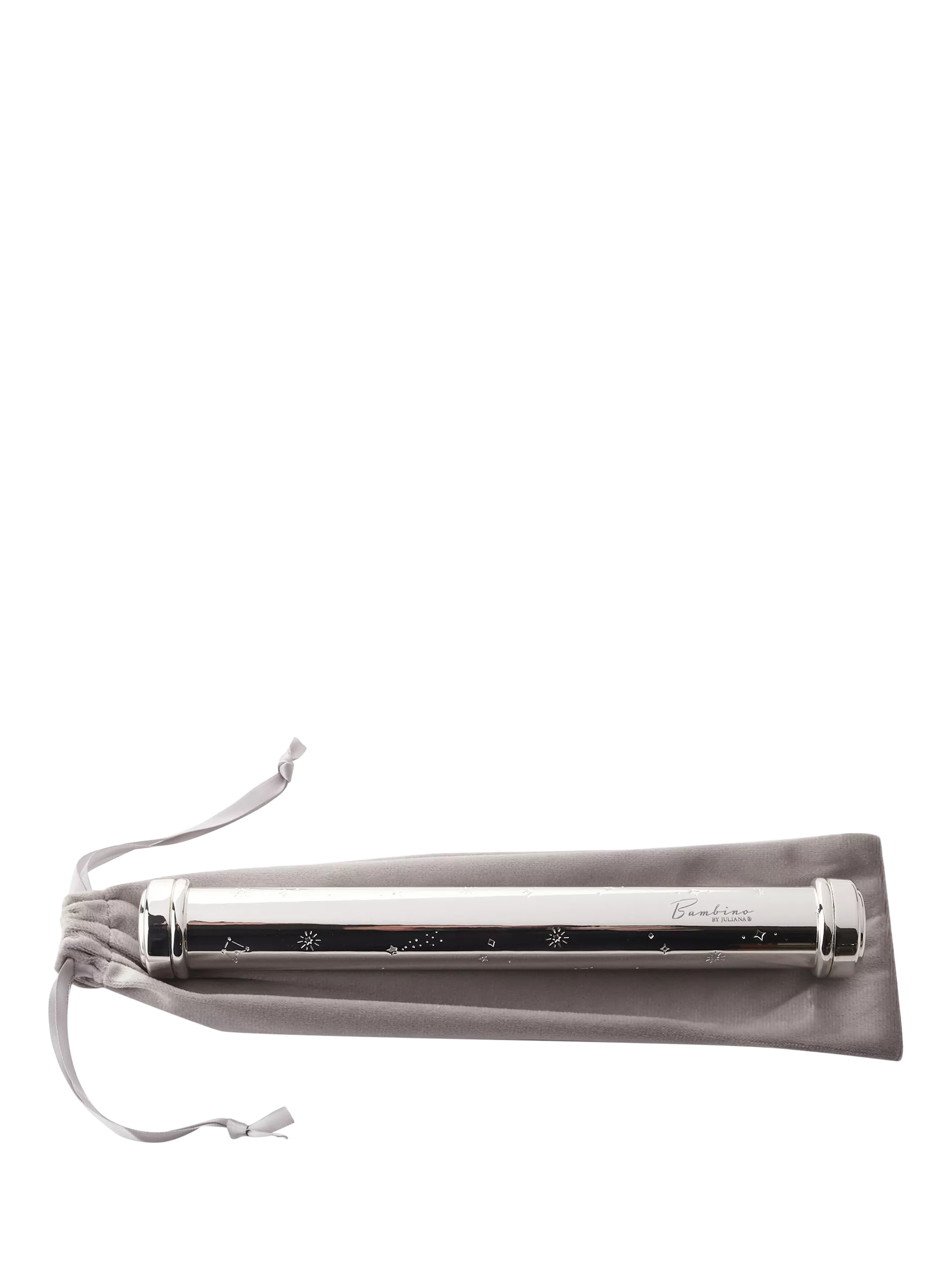 Bambino silver-plated celestial certificate holder UK version