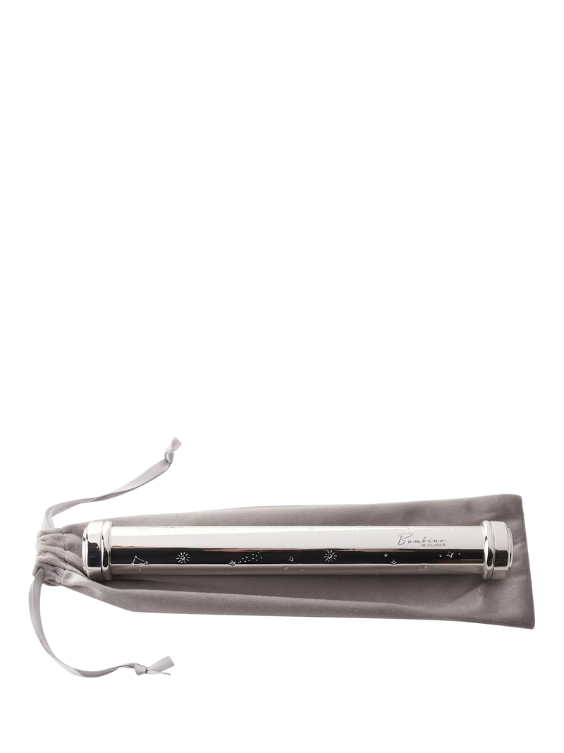 Bambino silver-plated celestial certificate holder UK version