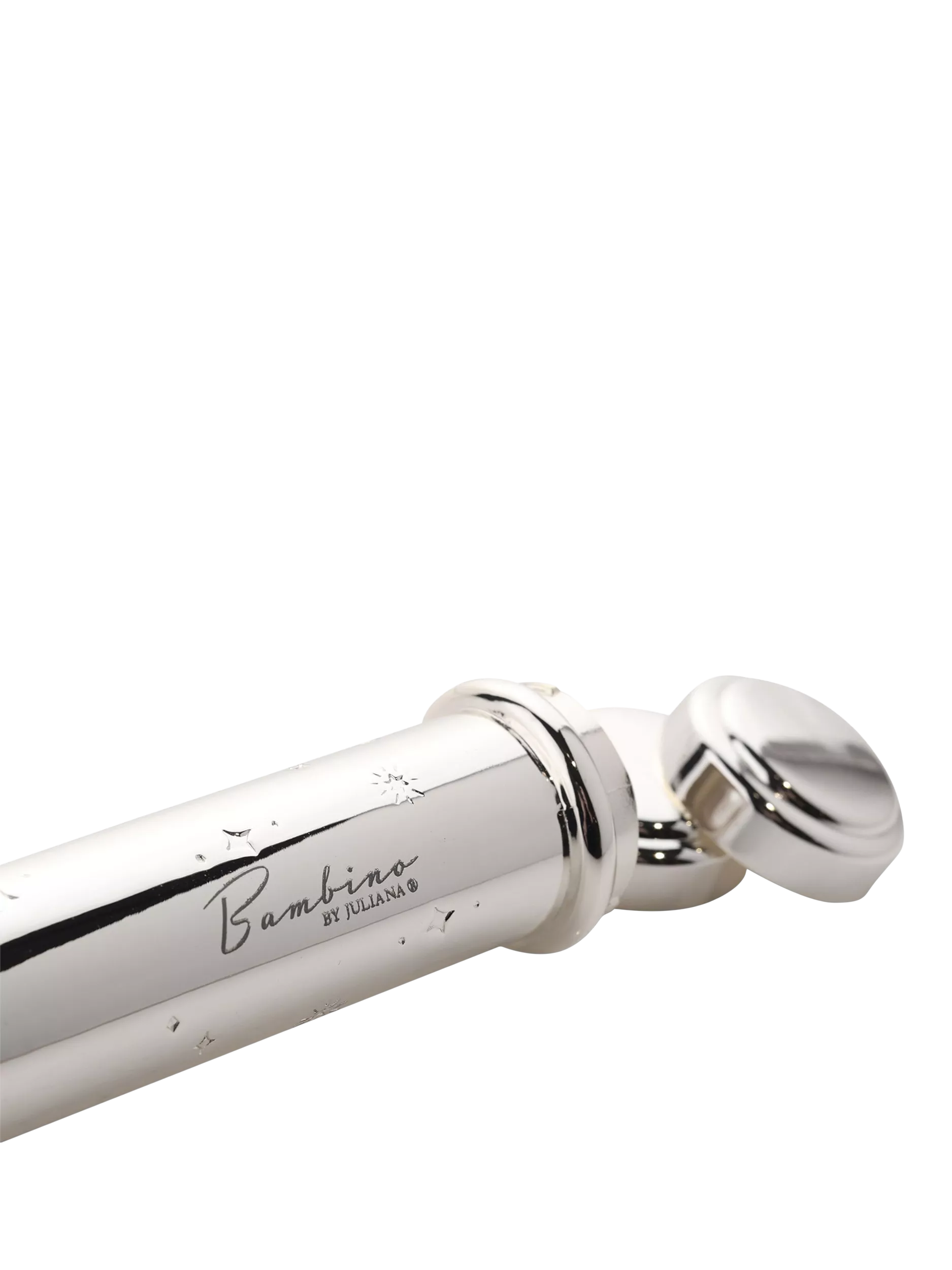 Bambino silver-plated celestial certificate holder UK version