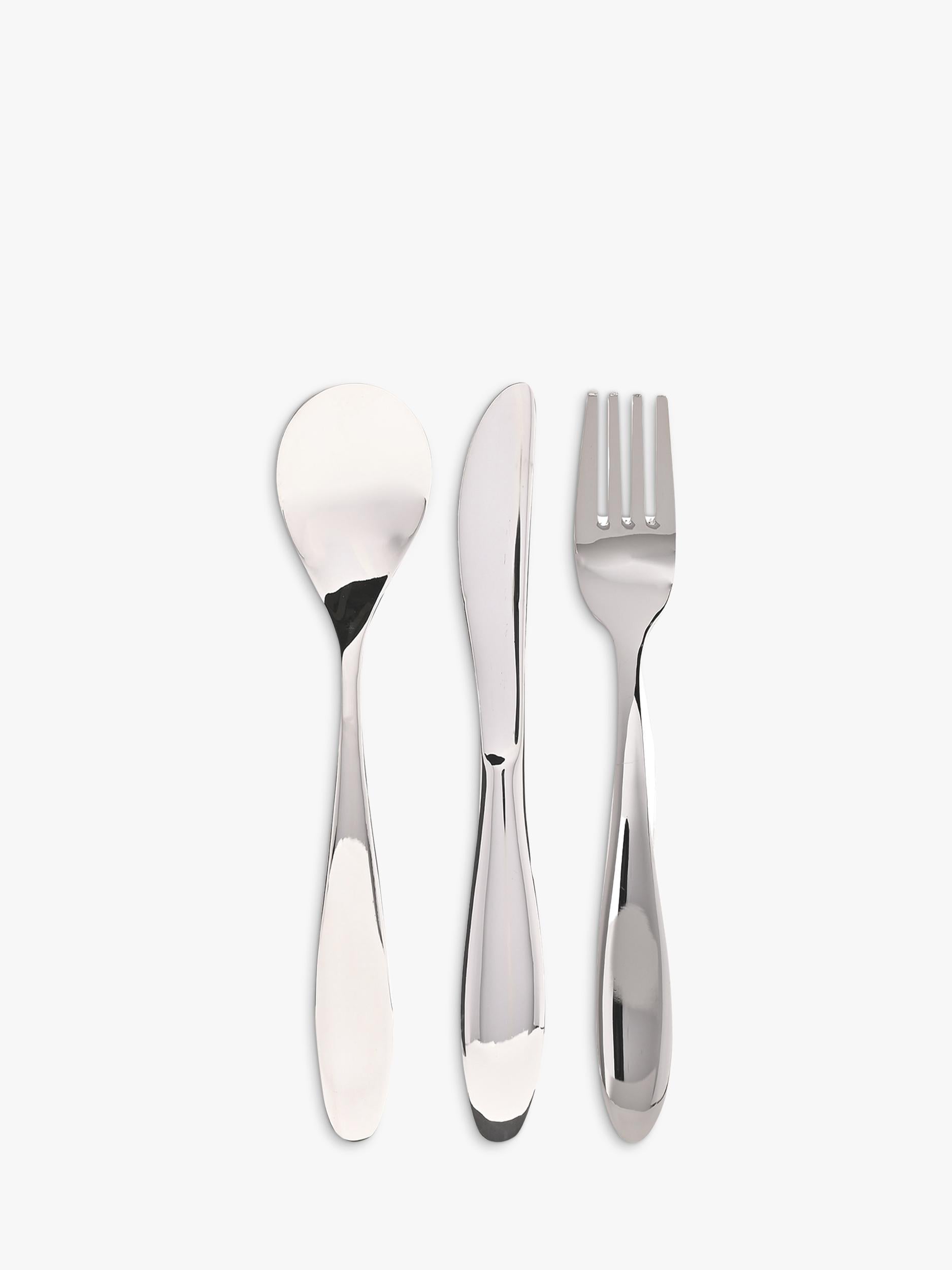 Bambino silver-plated children's cutlery set 3 piece (British brand)