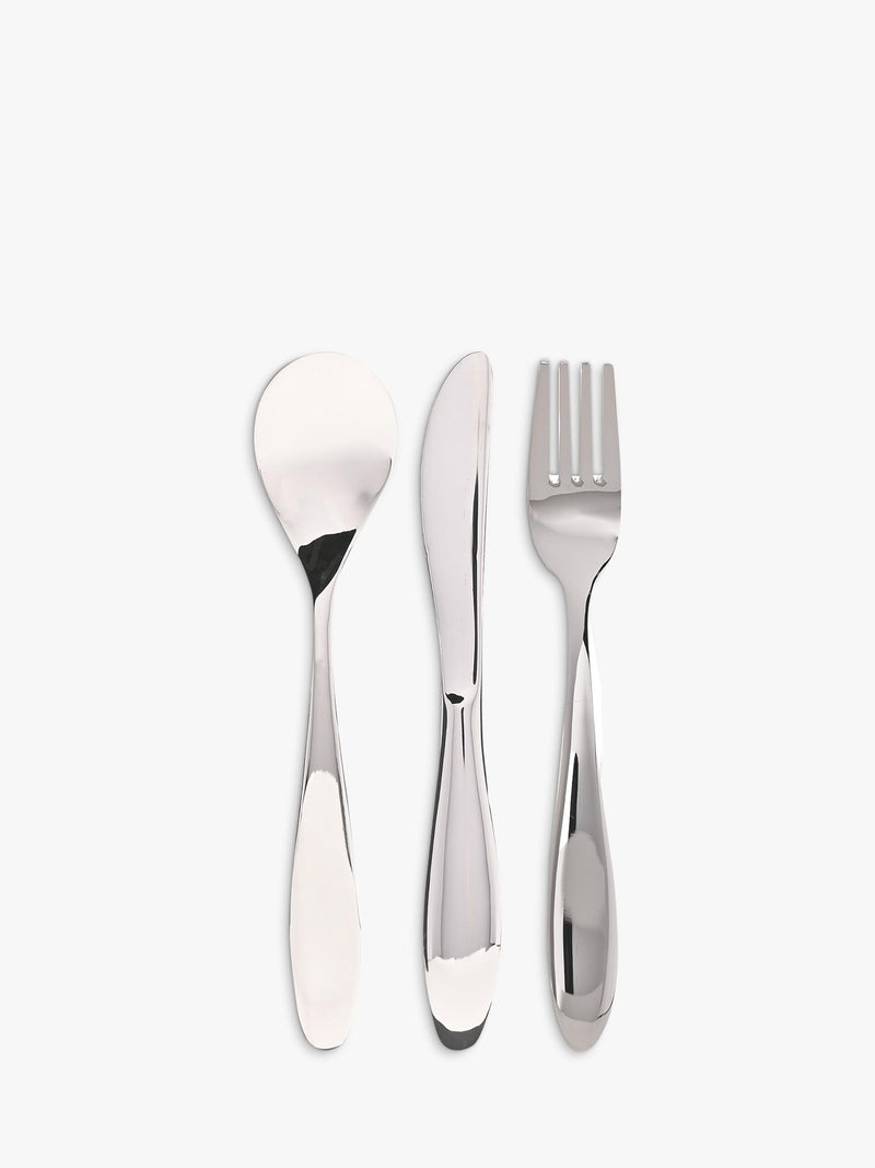 Bambino silver-plated children's cutlery set 3 piece (British brand)