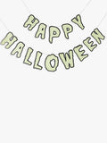 Hootyballoo Happy Halloween Glow In The Dark Card Banner L200Cm