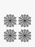 Halloween Cobweb Cut-Out Felt Placemat Set of 4