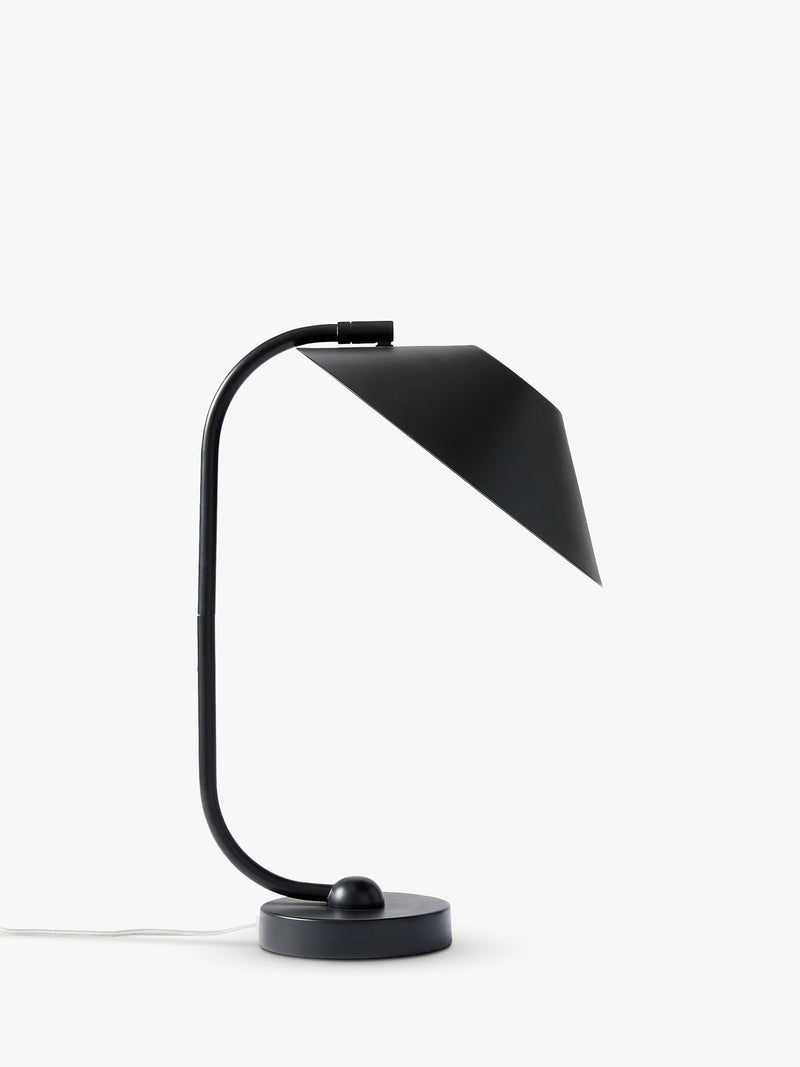 West Elm Shiloh cone table lamp black, UK version