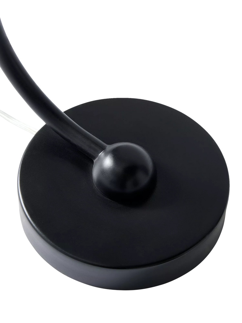 West Elm Shiloh cone table lamp black, UK version