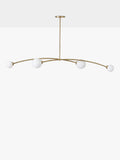 West Elm Holling 4 Arm Ceiling Light metallic bronze - British product