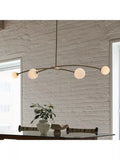 West Elm Holling 4 Arm Ceiling Light metallic bronze - British product