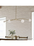 West Elm Holling 4 Arm Ceiling Light metallic bronze - British product