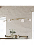 West Elm Holling 4 Arm Ceiling Light metallic bronze - British product