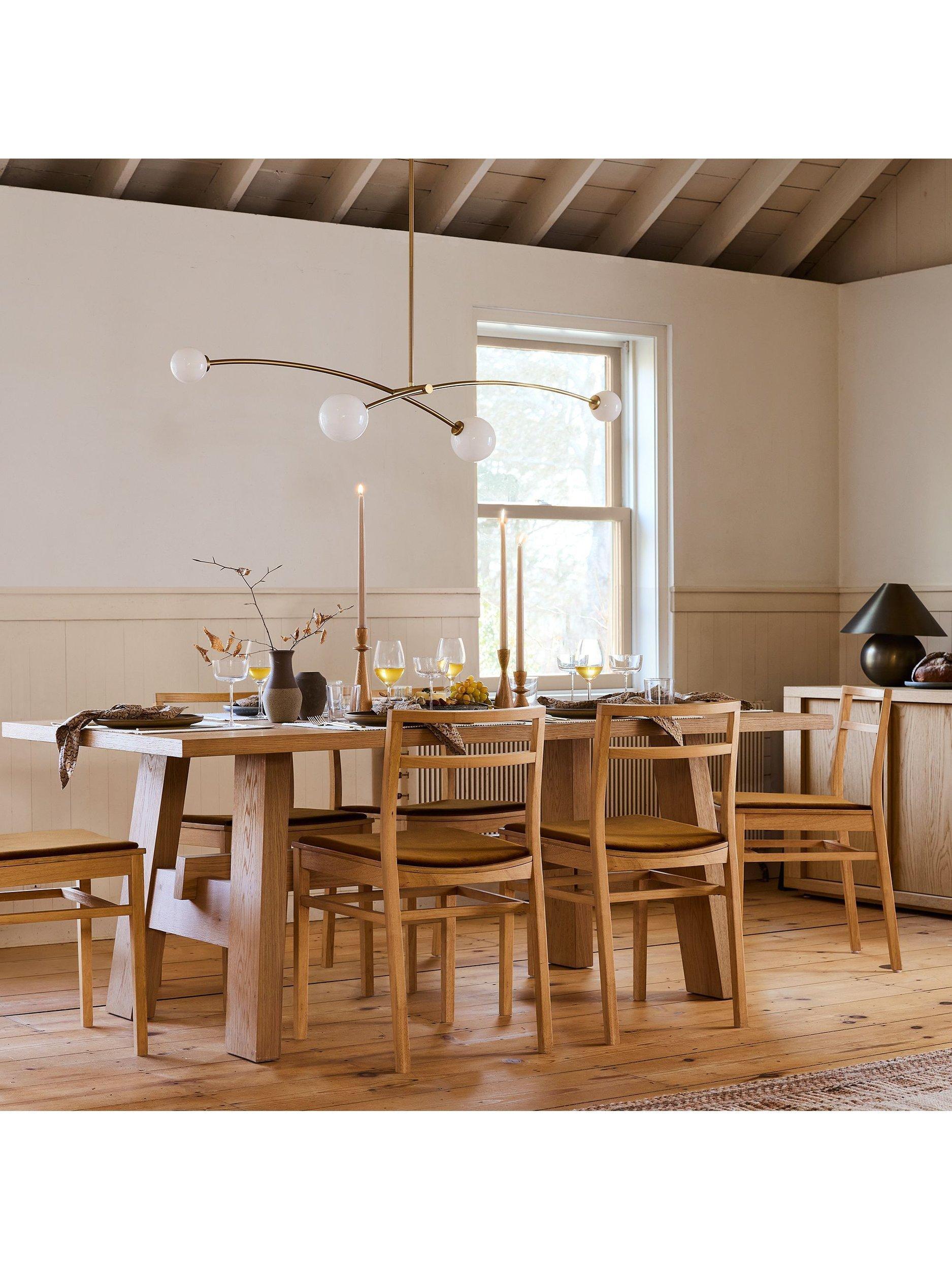 West Elm Holling 4 Arm Ceiling Light metallic bronze - British product