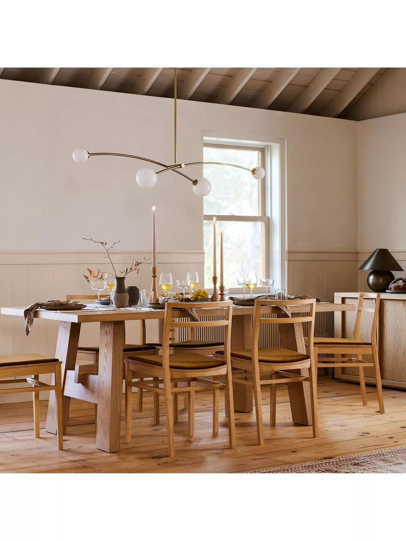 West Elm Holling 4 Arm Ceiling Light metallic bronze - British product