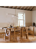 West Elm Holling 4 Arm Ceiling Light metallic bronze - British product
