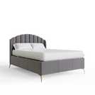 GFW Pettine Double Ottoman Bed Frame Grey, UK version