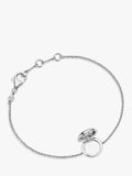 Astley Clarke sterling silver star set mini locket bracelet, UK version