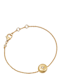 Astley Clarke Sterling Silver Star Set Mini Locket Bracelet