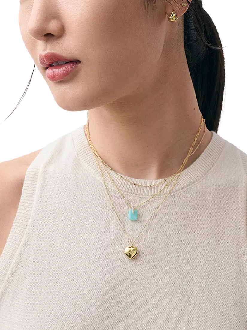 Astley Clarke Aurora Bead Necklace 43cm (British brand)
