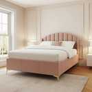 GFW Double Ottoman Bed in Pink, UK version
