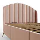GFW Double Ottoman Bed in Pink, UK version