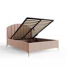 GFW Double Ottoman Bed in Pink, UK version